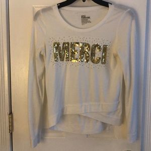 Macy’s White long sleeve top